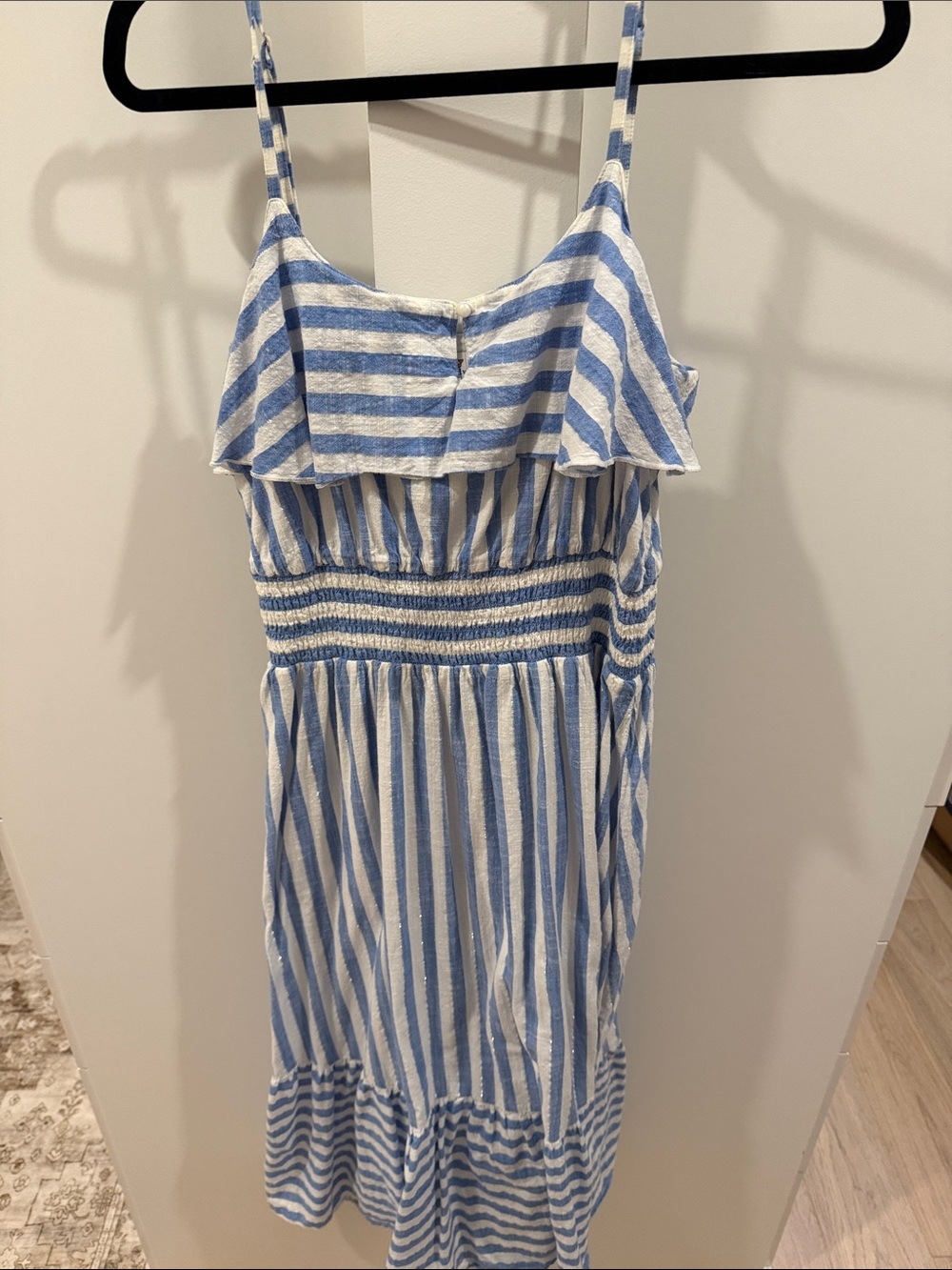 Vineyard Vines Blue and White Striped Sundress